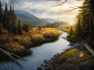 A Journey into the wilderness captured on canvas