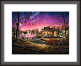 "Good Times" - Country Store Nostalgia Framed Art Print